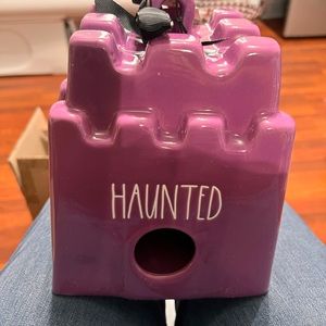 Rae dunn haunted birdhouse sandcastle shape